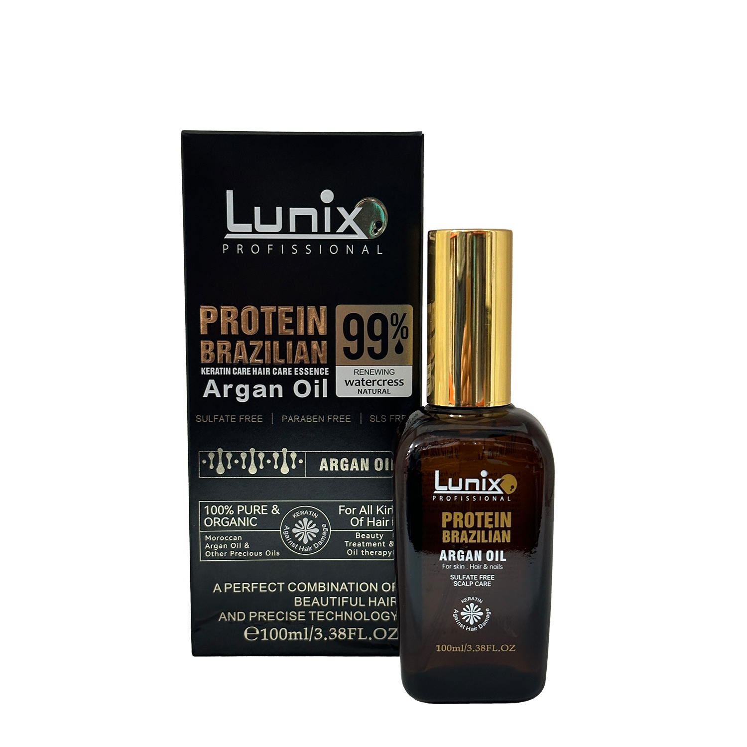 روغن ارگان پروتئین لونیکس | Lunix