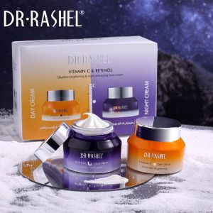 پک کرم روز و شب ویتامین سی و رتینول دکتر راشل Dr.rashel