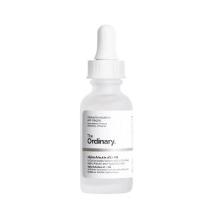 سرم آبرسان و ضد لک آلفا آربوتین 2% + هیالورونیک اسید اوردینری حجم 30 میل ا The Ordinary Alpha Arbutin 2% + HA