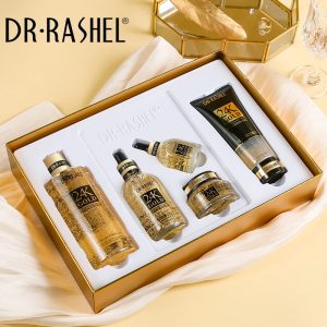 پک طلا 24K دکترراشل 5 عددی ضدپیری ( پک مراقبت پوستی ) DR RASHEL