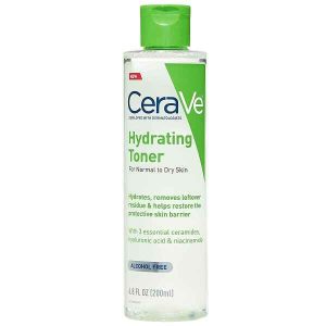 تونر آبرسان سراوی CeraVe حجم 200 میل|مناسب پوست خشک و نرمال